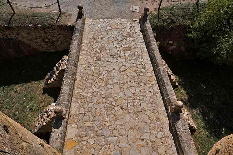 Drawbridge Pedraza Castle